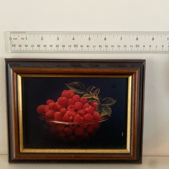 Framed Raspberry Artwork - Picture 6 of 6